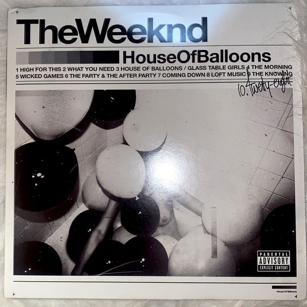 STILL AVAILABLE - THE WEEKND 🎈 HOUSE OF BALLOONS 2 disc record set